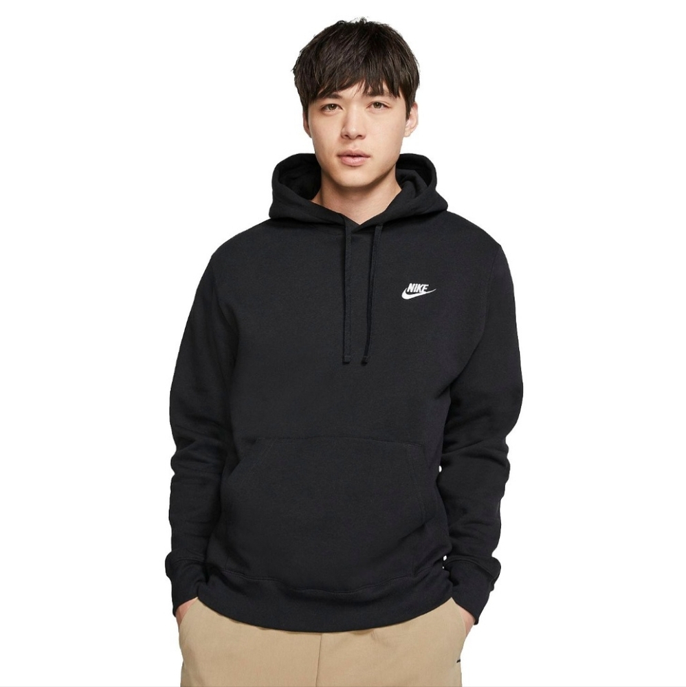 Nike Black Sweatshirt with Iconic Swoosh Size Small